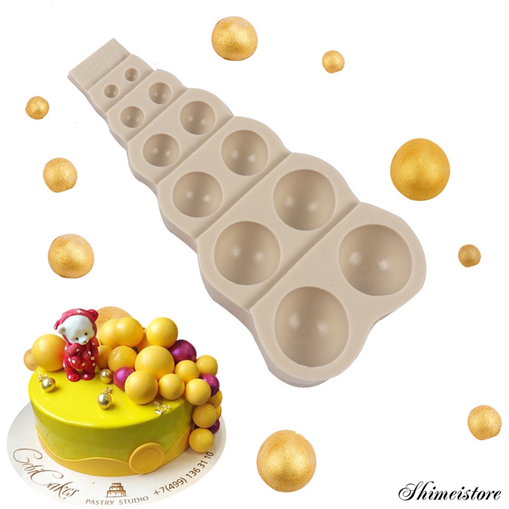 Khuôn Silicone Làm Bánh Kem / Sô Cô La / Thạch Nóng Hình Bán Nguyệt Độc Đáo