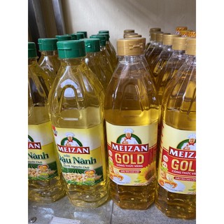 Dầu ăn Meizan đậu nành 1l/2l