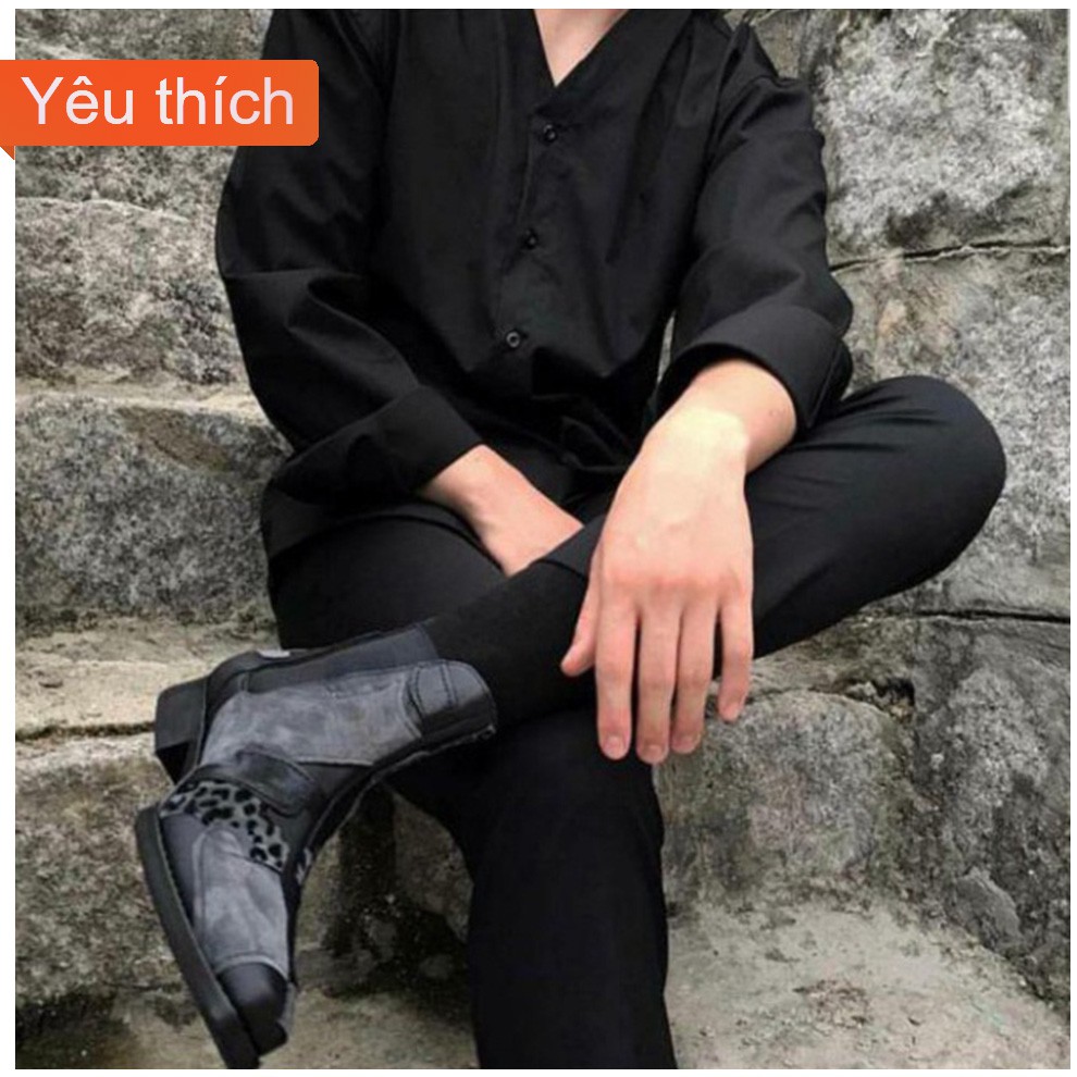 Áo sơ mi nam nữ Unisex freesize dài tay ngắn tay Basic màu trắng và đen sơ mi lụa mịn mát form rộng