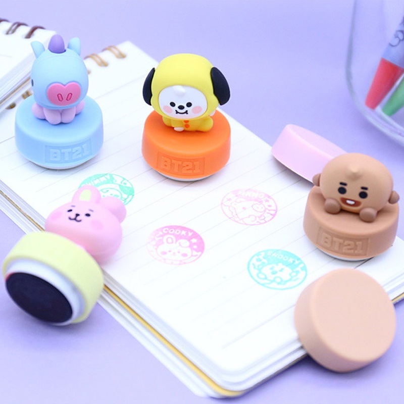 BT21 Baby Figure Stamp x Royche Official Goods