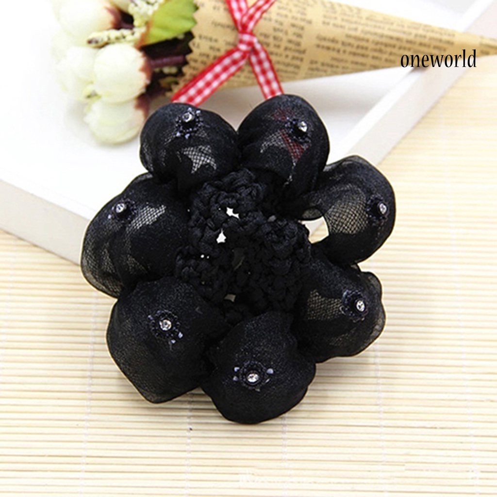 Búi Tóc Có Độ Co Giãn Cao Họa Tiết Lấp Lánh Cho Bé Gái