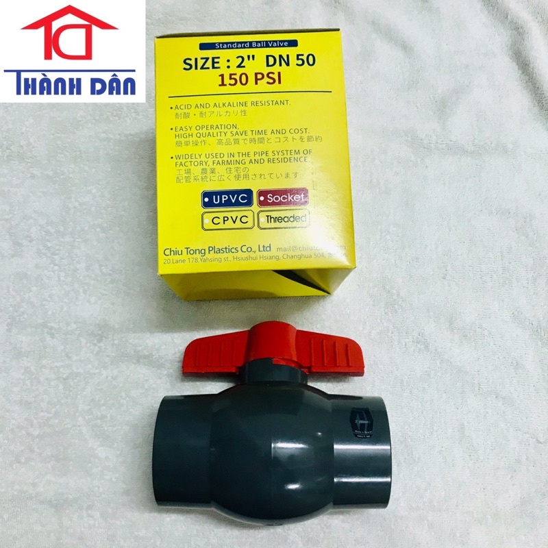 Van khoá nước Chiutong 21, 27, 34, 42 49 60 Hàng loại 1 Uy tín chất lượng