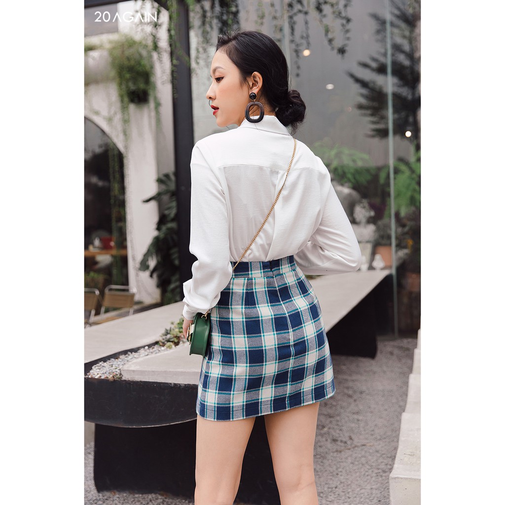 Chân Váy Dáng A Basic 20AGAIN, hàng thiết kế đủ size, đủ màu JAA1552 | BigBuy360 - bigbuy360.vn
