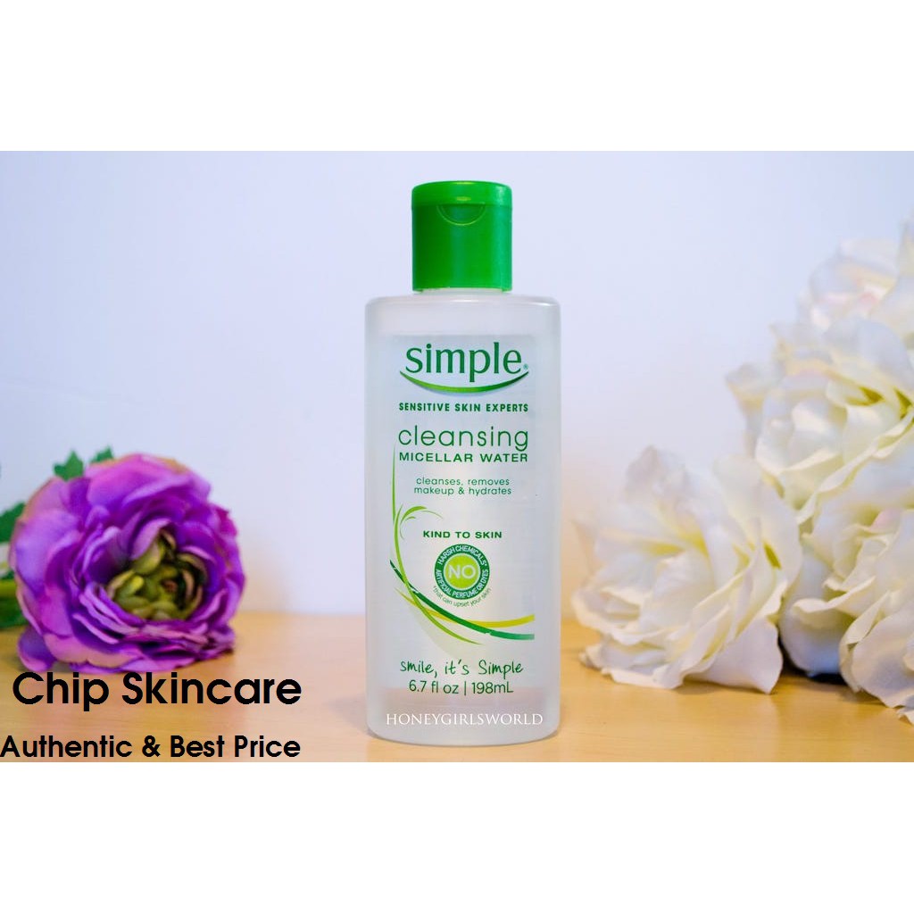 [Bill Anh] Nước tẩy trang Simple Kind to Skin Micellar Cleansing Water - Chip Skincare