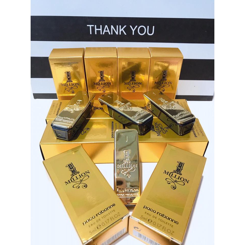 [Mini] Nước hoa Nam Paco Rabanne One Million 5ml | BigBuy360 - bigbuy360.vn
