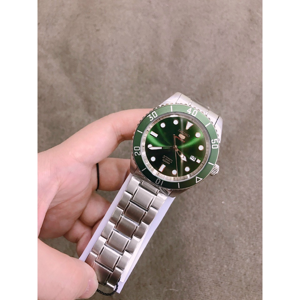 Đồng hồ nam Automatic Seiko 5 Sport ,Dây Thép , Size 44mm
