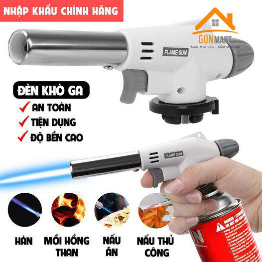 Đầu Khò Ga MINI FLAME GUN JAPAN đánh mồi lửa tự động sử dụng cho bình gas mini [Ảnh thật cuối]