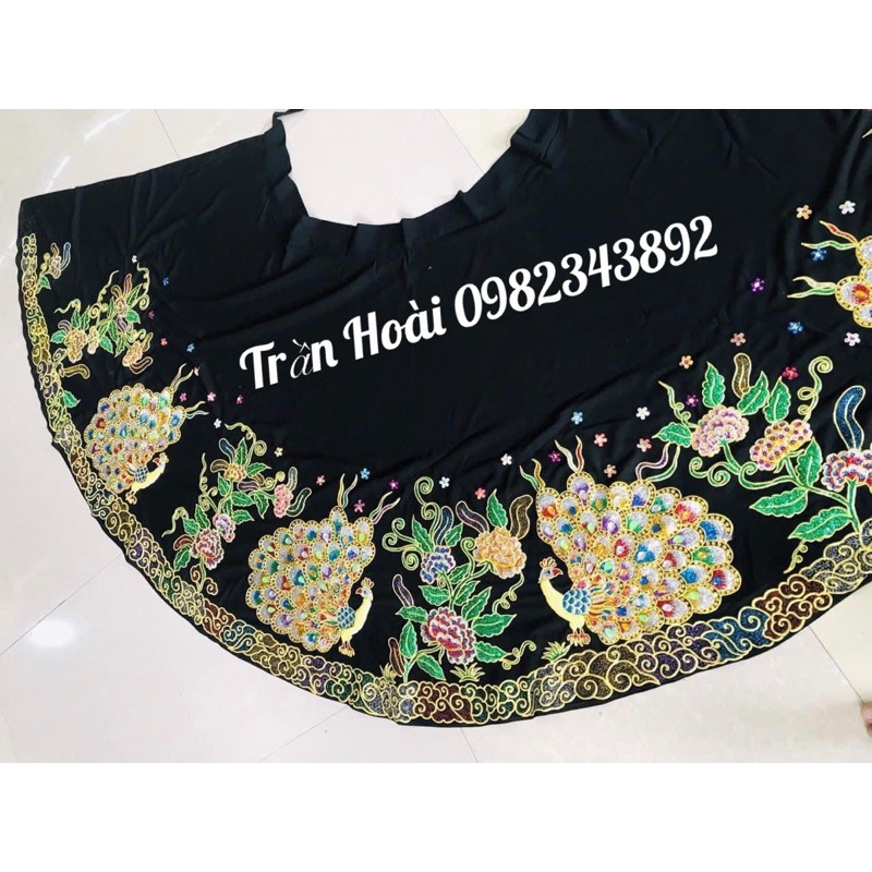 khăn áo hầu đồng - quầy công đính đá hàng đẹp - quầy hầu chúa , chầu , cô