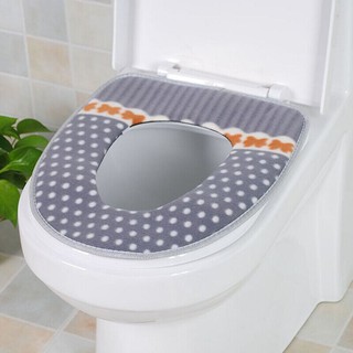 Đệm Lót Bồn Cầu Tiện Lợi (Mầu Giao Ngẫu Nhiên) Loại đẹp dày