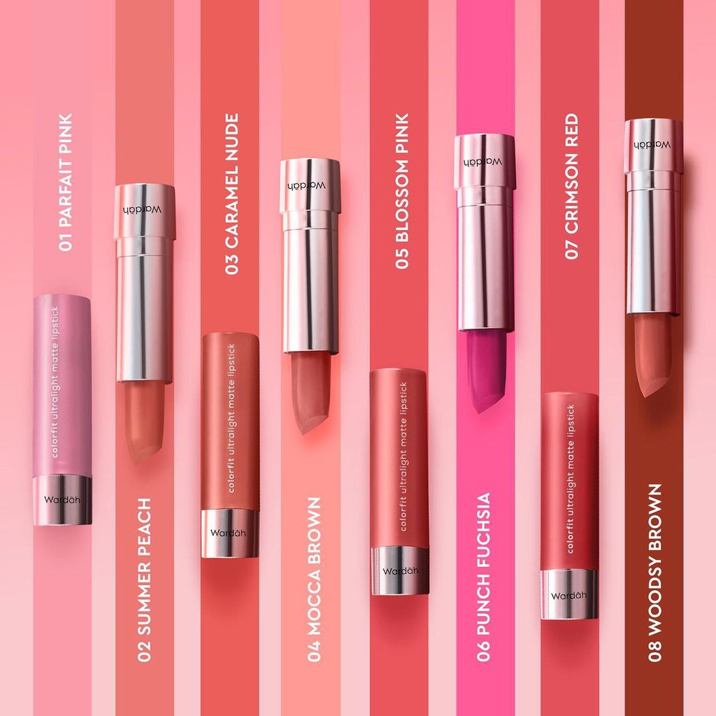 (Hàng Mới Về) Son Lì Siêu Nhẹ Wardah Colorfit 3.6gr | BigBuy360 - bigbuy360.vn