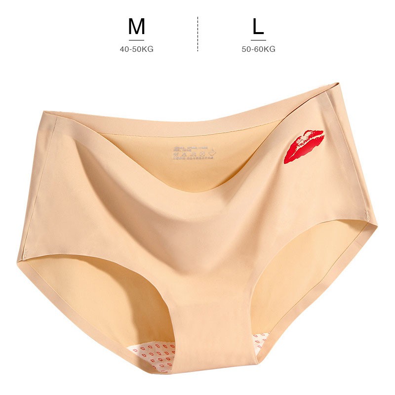 Quần lót nữ trơn thun lạnh cao cấp in hoạ tiết không viền QL15 | BigBuy360 - bigbuy360.vn