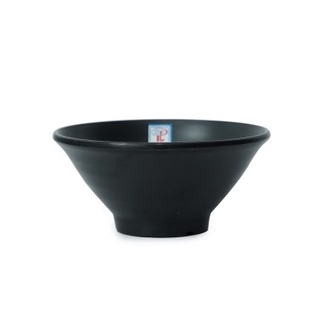 Tô nhựa Melamine size 16cm Nhám đen/Nhám ngói