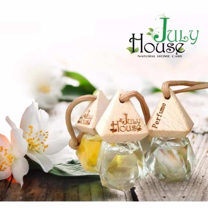 Tinh dầu Bạc Hà treo xe ô tô 7ml JULYHOUSE