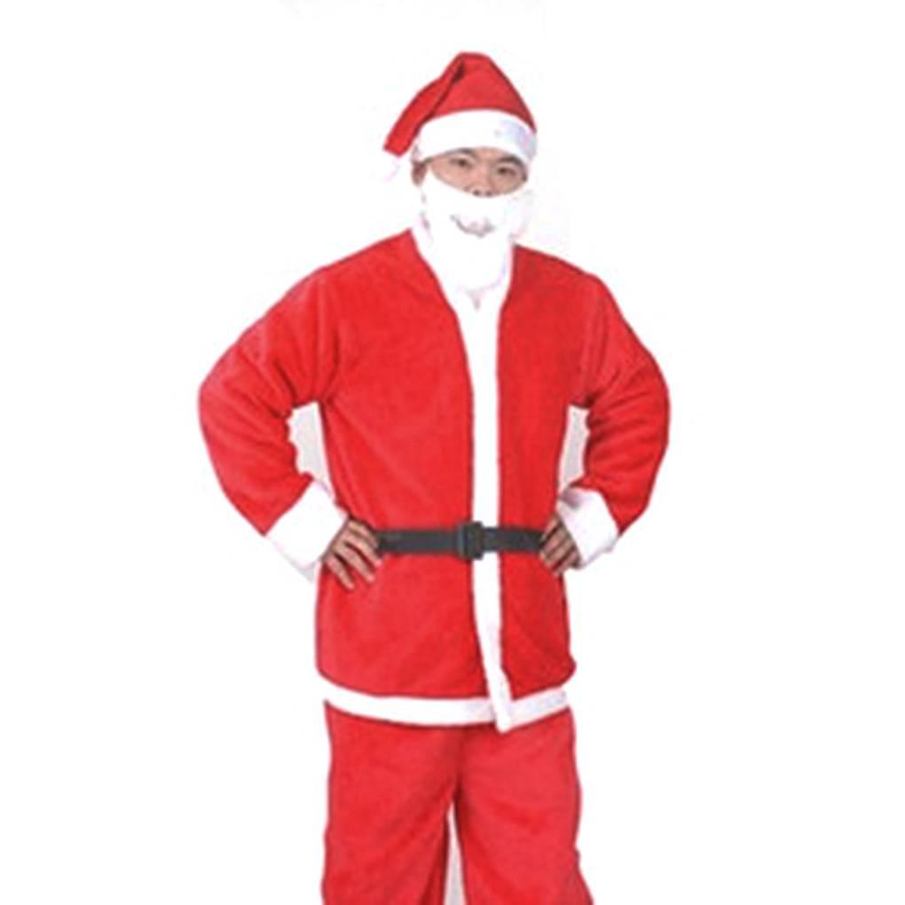 Set Đồ Hóa Trang Ông Già Noel 5 Món Cho Nam
