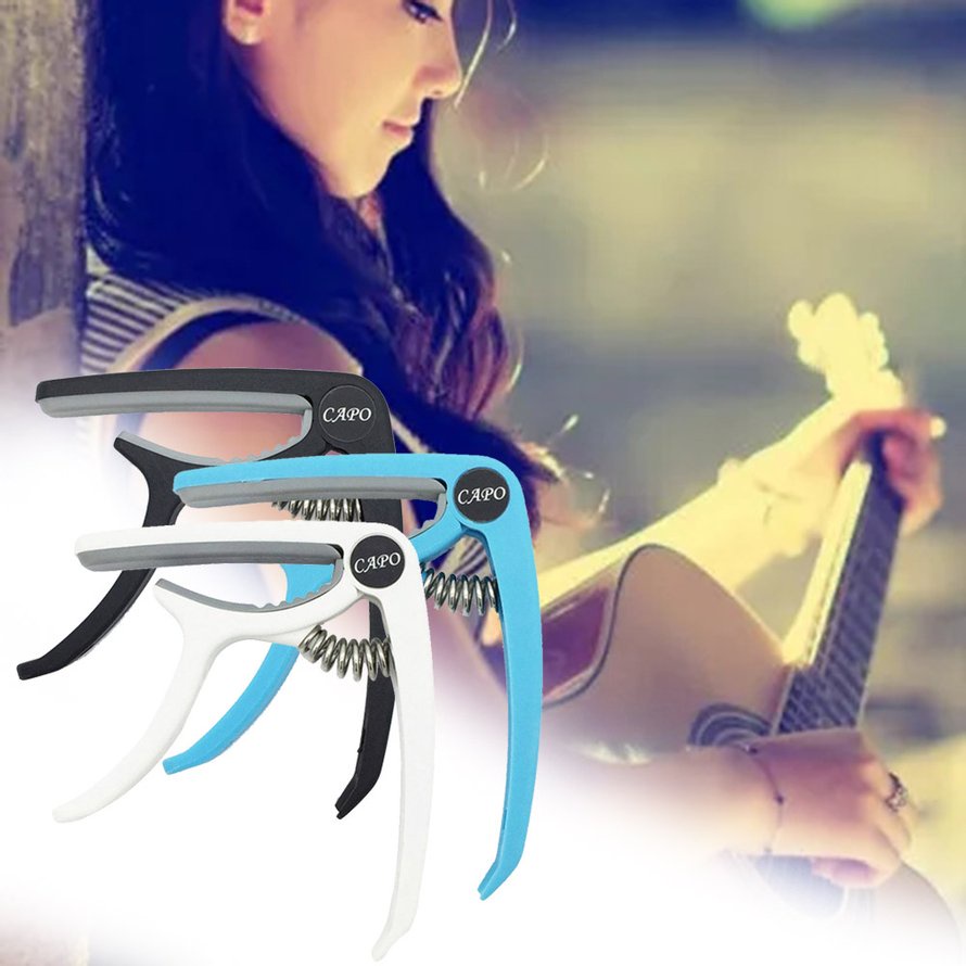 Guitar Capo cho 6 dây Acoustic Classic Electric Guitarra Tuning Clamp