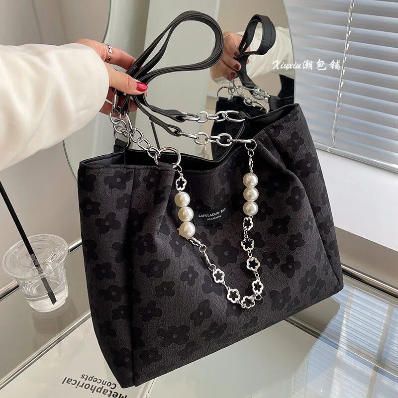 Jiashucheng Túi Xách Canvas Sức Chứa Lớn Cao Cấp Thời Trang Cho Nữ
