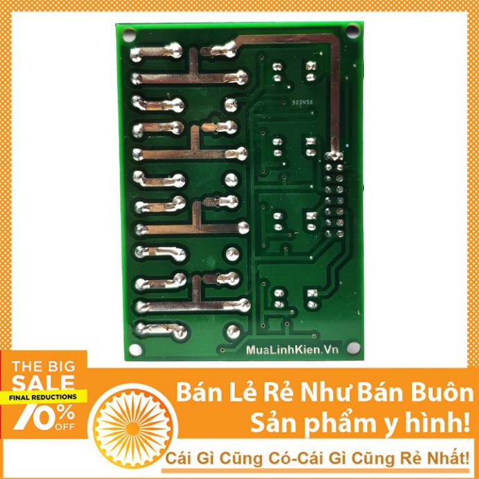 Module Relay 12V 4 Kênh 10A Cách Ly Quang DHCNHN ( Giá Rẻ )