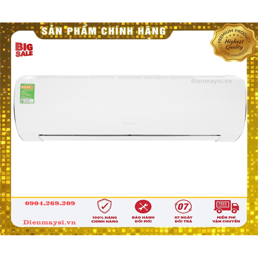 Máy lạnh Gree Inverter 1.5 HP GWC12FB-K6D9A1W (Miễn phí giao tại HCM-ngoài tỉnh liên hệ shop)