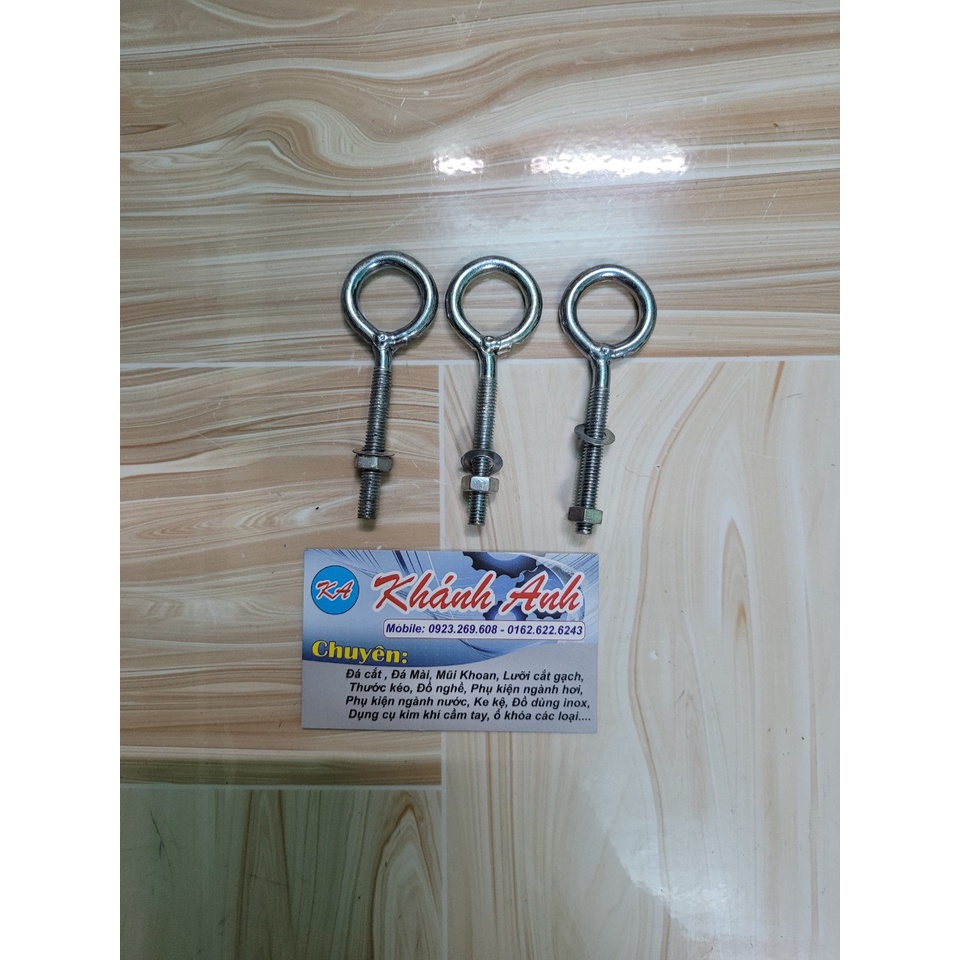 Bulon Khoen có Tán / Vặn ổ khóa cửa, móc treo