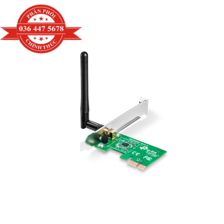 Bộ chuyển đổi không dây PCI Express tốc độ 150Mbps TP-Link TL-WN781ND - Hàng Chính Hãng