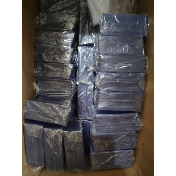 100 thẻ nhựa đựng ảnh cỡ B8+ 7.6x10.1 cm