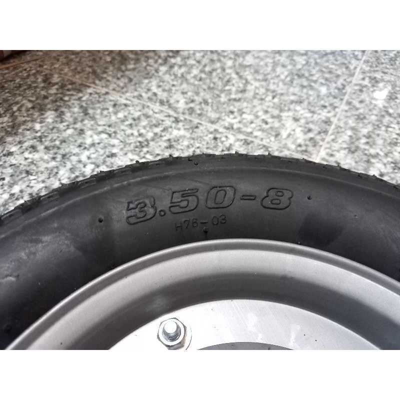 Bánh xe rùa Trần Đà 3.50-8 mới 100%
