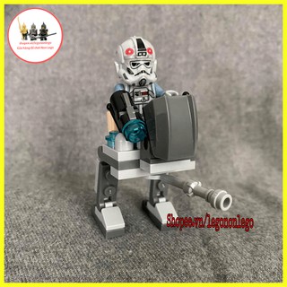 Xếp hình non Lego Minifigure Star Wars Trooper và cỗ máy chiến tranh