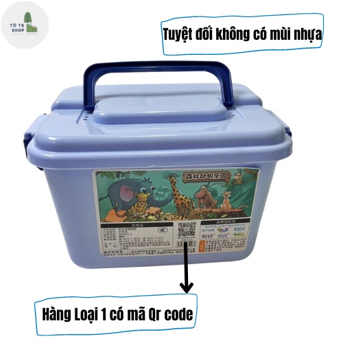 Bộ mô hình động vật, thú rừng 58 chi tiết, mô hình chân thực, sắc nét [ Hàng loại 1, có mã QRCODE]