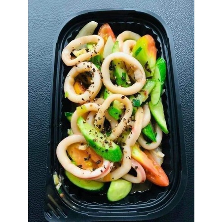(CỰC RẺ) mực cắt khoanh tròn túi 1kg