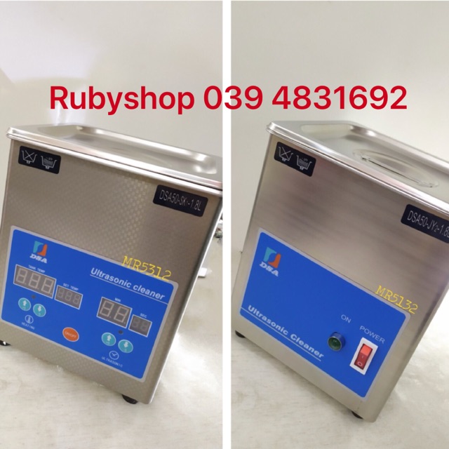 Máy rung siêu âm làm sạch trang sức 1,8l