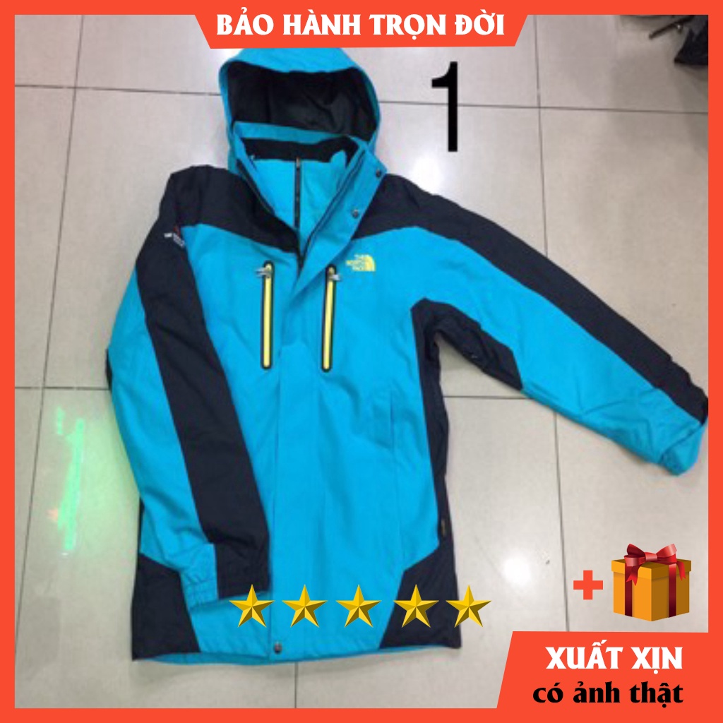 Áo lạnh N.F. 3 lớp lông vũ nam HÀNG ĐẸP BẢO HÀNH TRỌN ĐỜI