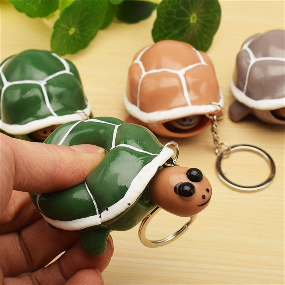 SOMEDAYZL Đồ Chơi Nắn Bóp Giúp Giải Tỏa Căng Thẳng Hình Chú Rùa Đáng Yêu
