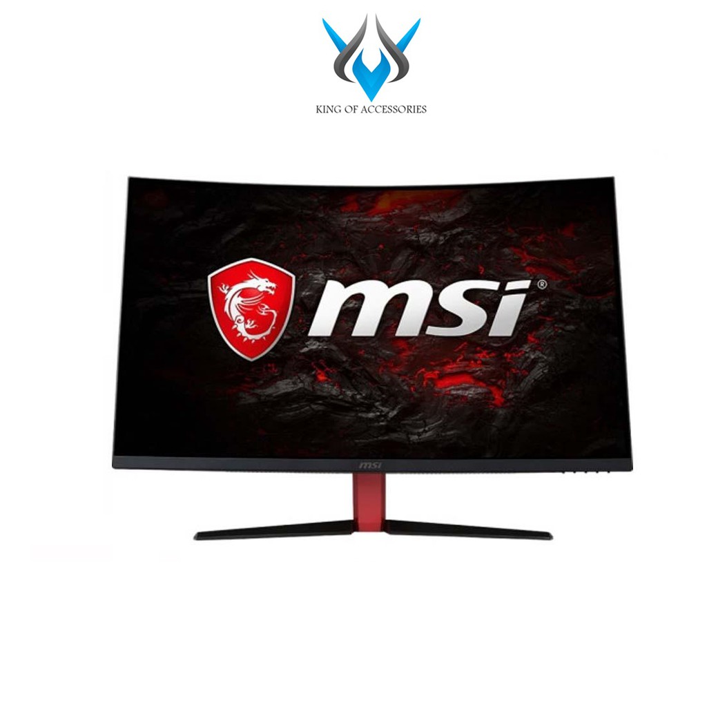 Màn hình máy tính LCD 31.5inch cong tràn viền MSI Optix AG32CV chuẩn FullHD 1080p 165Hz (Đen)