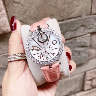 [Chính Hãng] Đồng Hồ Nữ Royal Crown 3850 (Pink)
