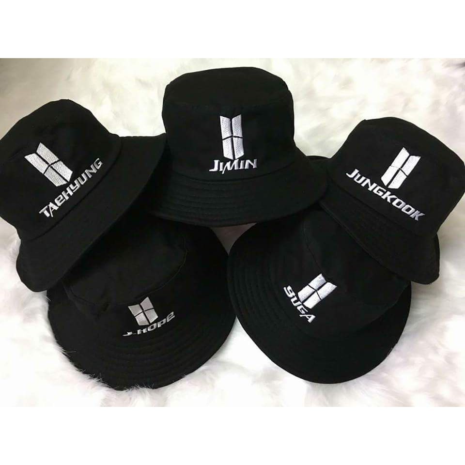 Nón Bucket BTS _ Đủ Thành Viên