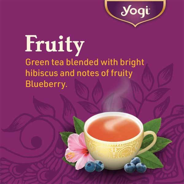 Trà xanh hữu cơ Blueberry Slim Life - Yogi - 16bags - HCMShop