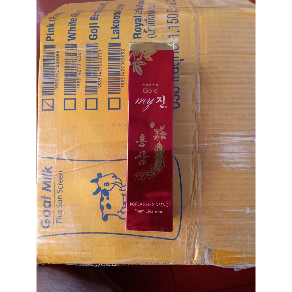 Sữa rửa mặt sâm hàn quốc 120g (Hàng nhập khẩu)