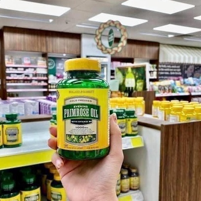 Tinh dầu hoa anh thảo Primrose Oil Holland & Barett 120v - UK