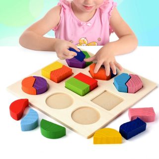 Bảng ghép hình theo phương pháp Montessori