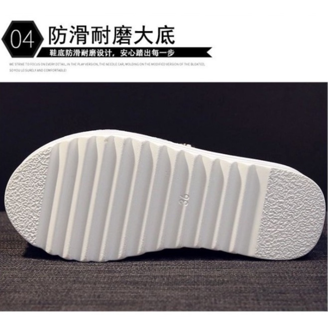 Dép Sandal Cao Gót 12cm Đế Xuồng Thời Trang Mùa Hè Cho Nữ