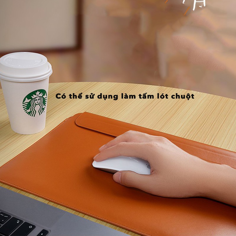 Túi, Bao da Wiwu Skin Pro II Macbook/Surface - Thiết kế thời trang nhỏ gọn, sang trọng