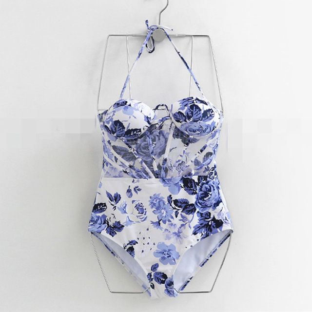 Bikini cúp ngực xanh dương(kèm hình thật)