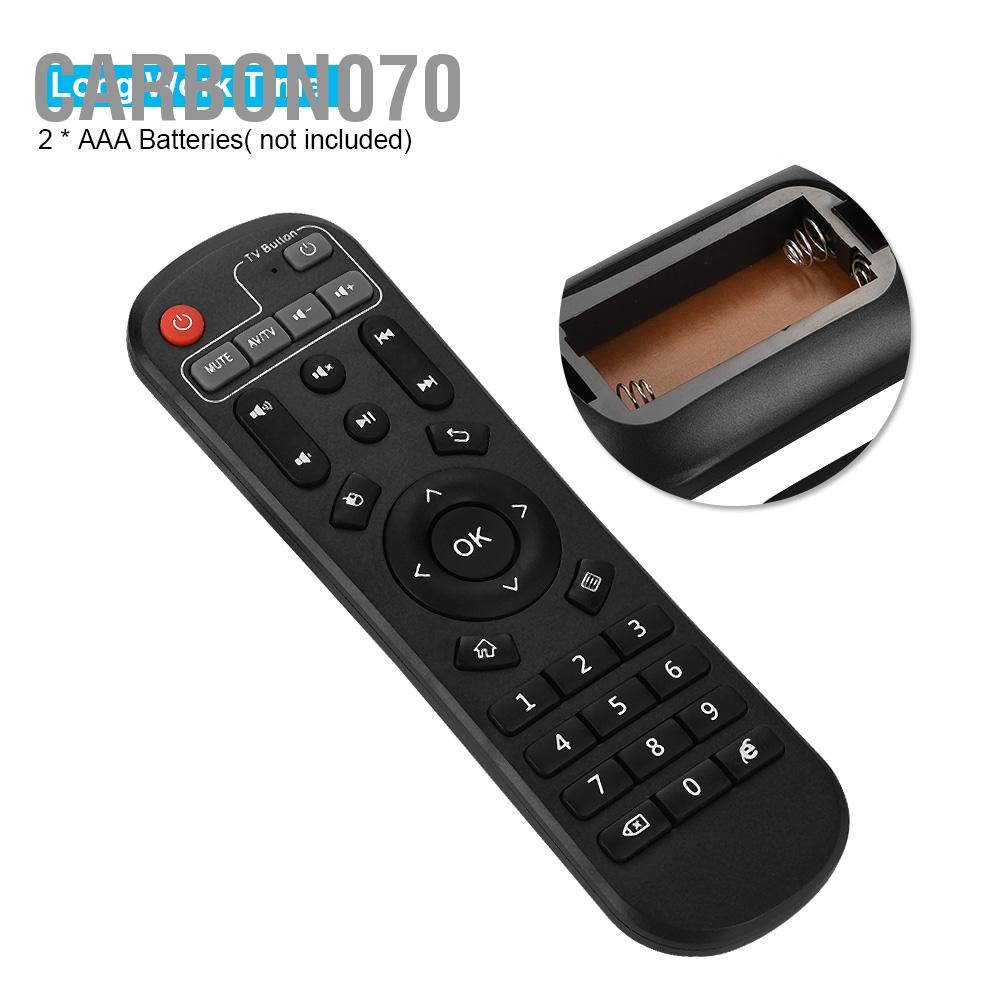 Hàng Sẵn Remote Điều khiển từ xa TV cách 8m  thay thế cho EVPAD Box【Carbon070】