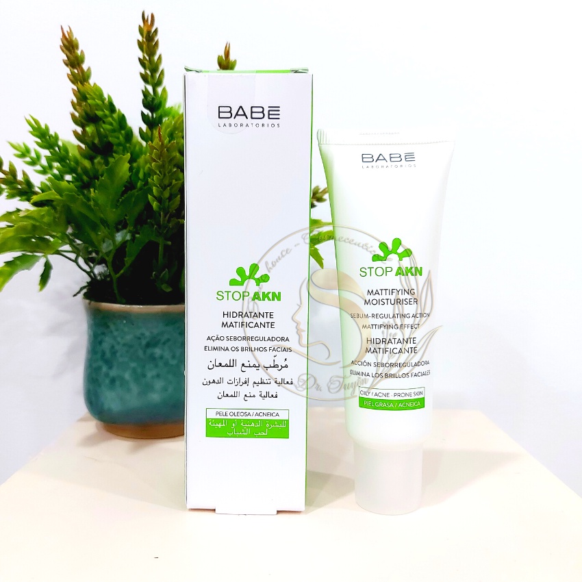 Kem Dưỡng Ẩm Dành Cho Da Mụn Babe Stop AKN Mattifying Moisturiser