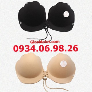 Áo dán ngực dây rút con sò mút siêu dày 3 cm nâng ngực ❤️FREESHIP❤️ Miếng lót dán mặc đầm hở lưng dành ngực lép