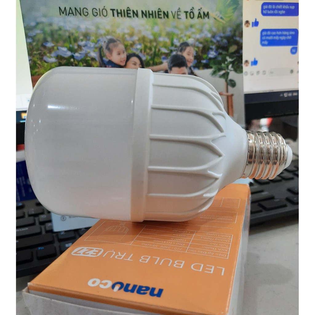 Bóng led trụ Nanaco - Panasonic 30W, 40W