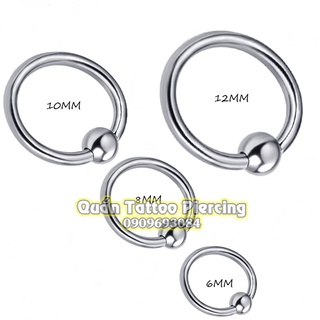 Khuyên tròn 1 bi titan size 6-8-10-12mm #11083226696