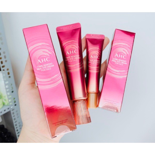 Kem Mắt AHC Ageless Real Eye Cream For Face 12ml &30ml Hàn Quốc