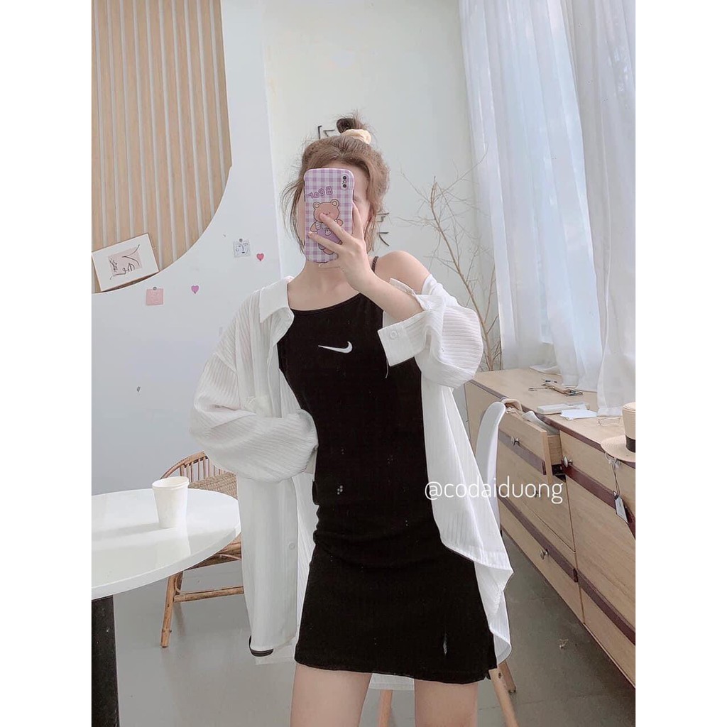 [Mã SKAMA06 giảm 8% tối đa 50K đơn 250K] Váy hai dây neki ôm body siêu hot 💕Váy hai dây nữ bozip | BigBuy360 - bigbuy360.vn