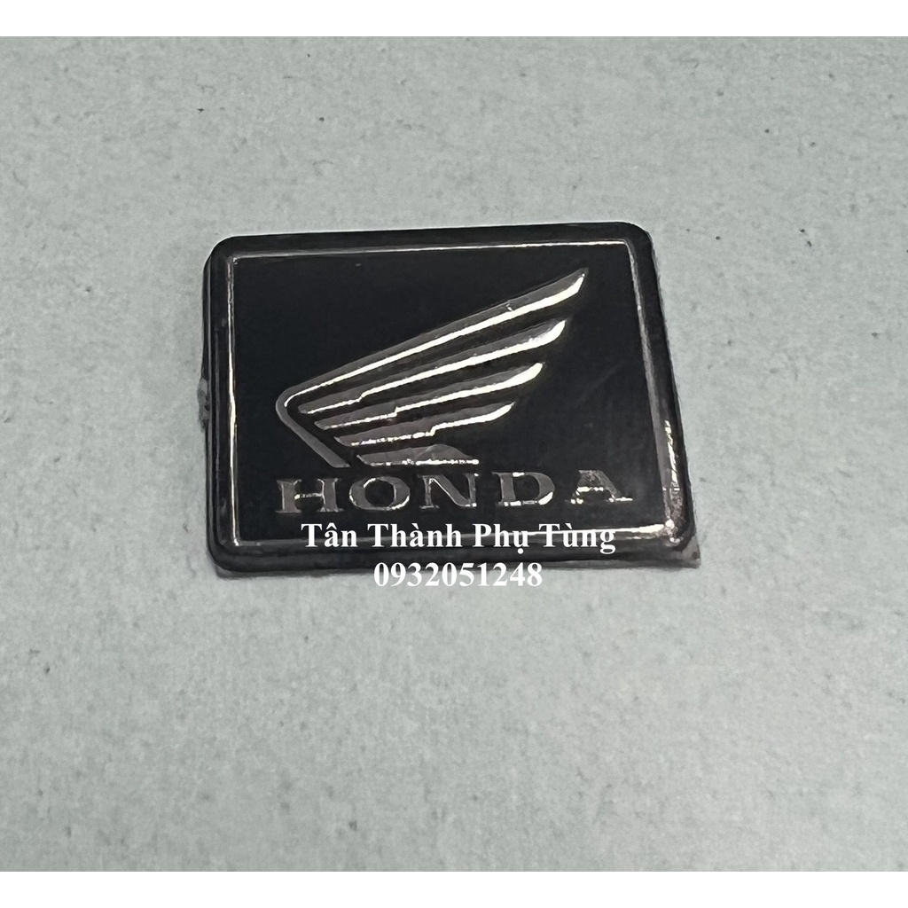Tem logo honda màu đỏ, đen gắn mọi dòng xe Dochoixemay